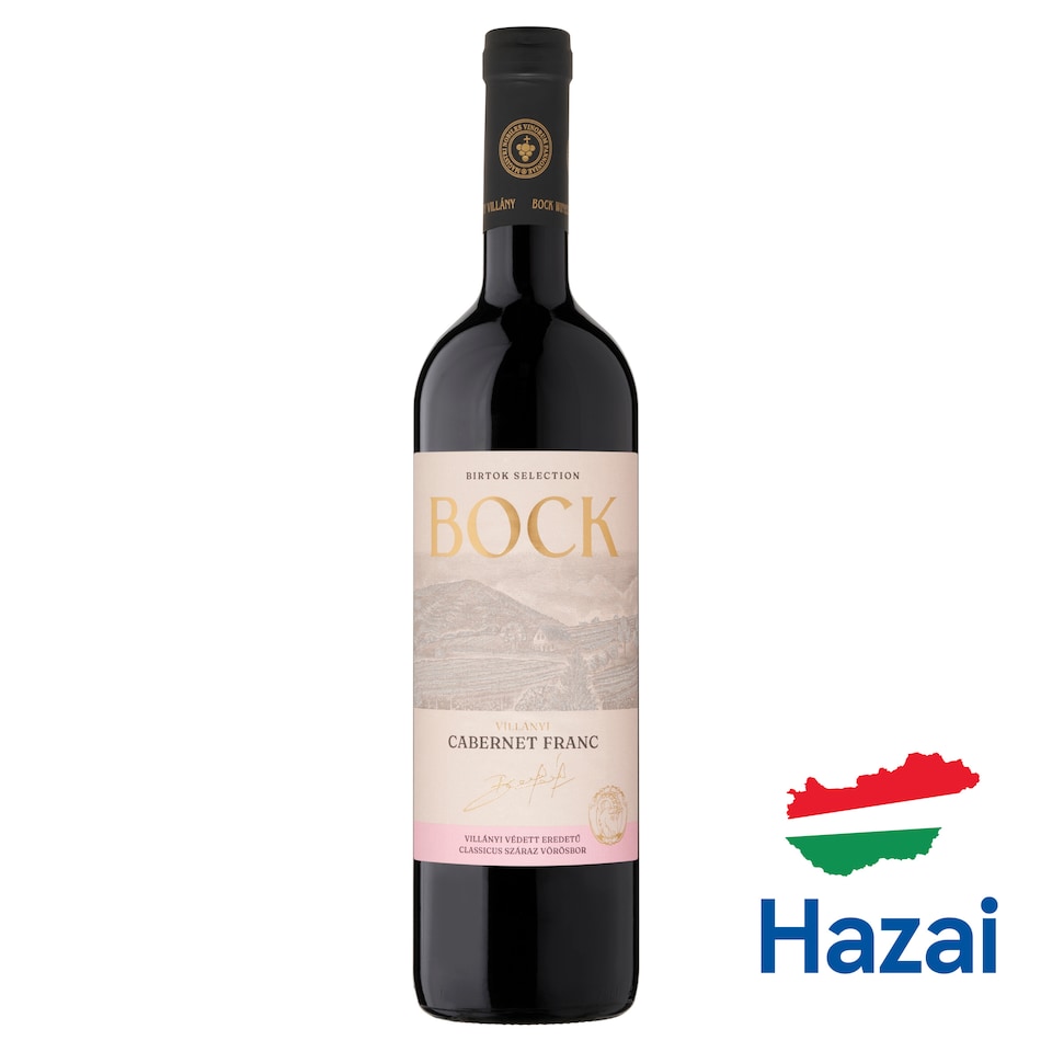 image 1 of Bock Villányi Cabernet Franc Classic Dry Red Wine 14,5% 750 ml