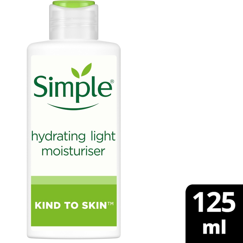 image 1 of Simple Kind To Skin Hydrating Light Moisturiser 125Ml