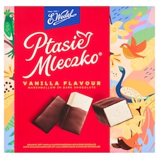 Wedel Vanilla Marshmallow in Dark Chocolate 340g