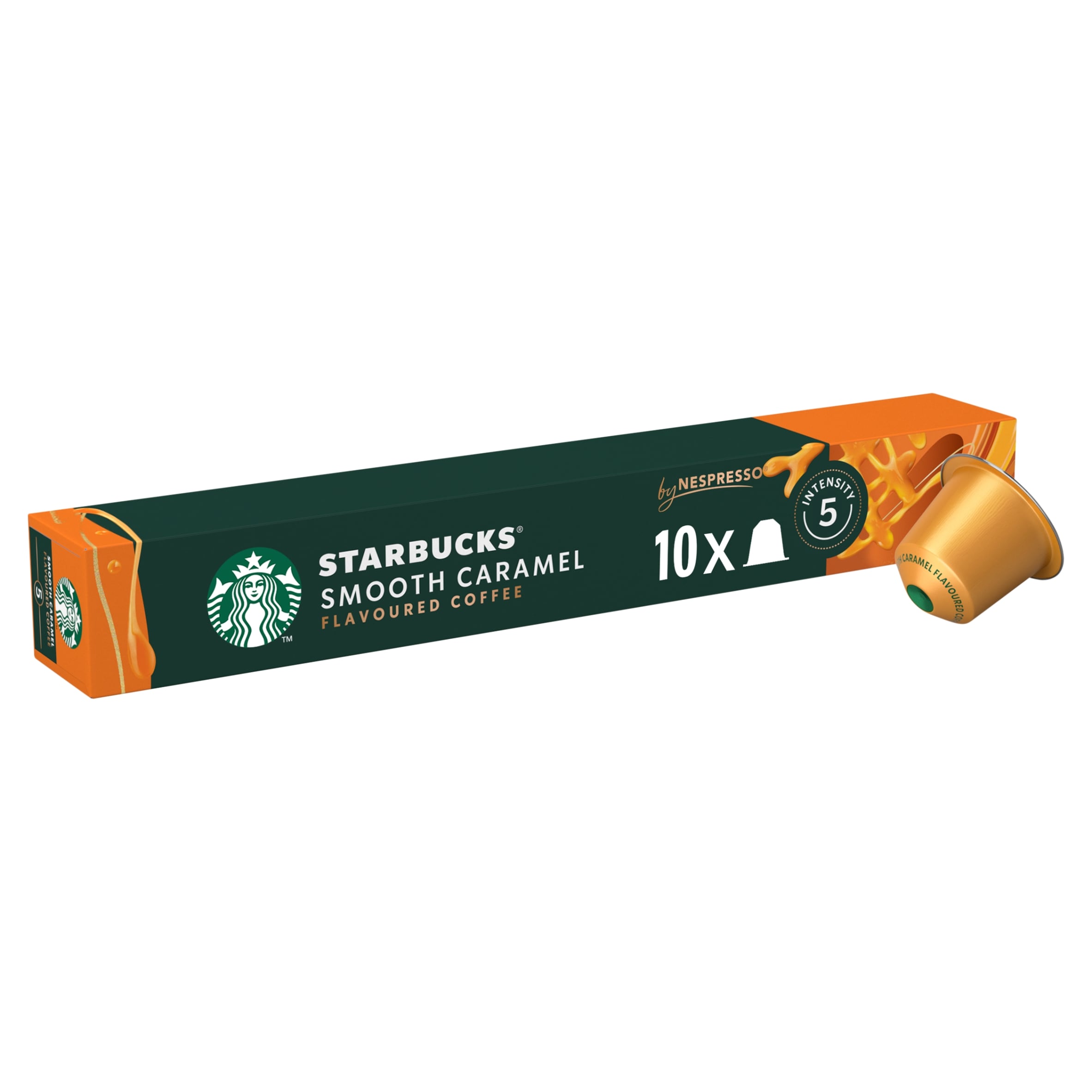 Starbucks Smooth Caramel Flavoured Coffee Pods x10 51g