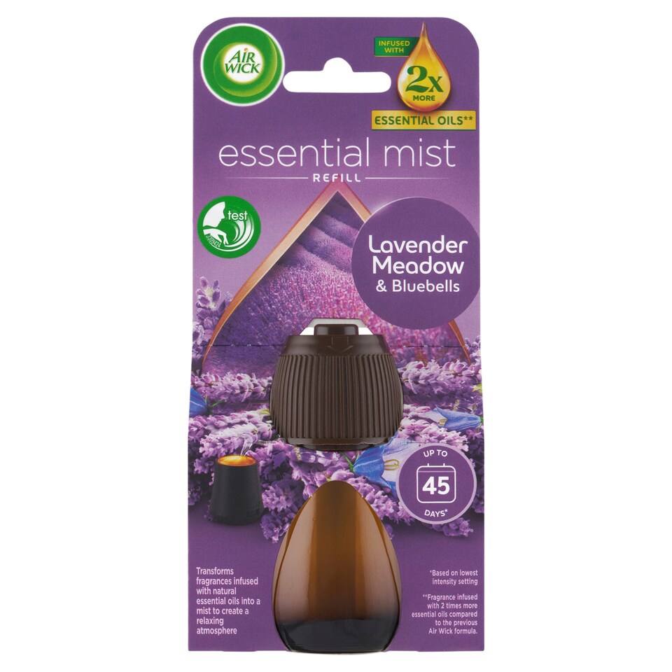 Obrázek 1 pro produkt Air Wick Náplň pro aroma difuzér levandulová louka a modré kvítky 20ml