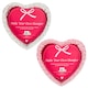 image 1 of Global Gizmos Pink / White Heart Shaped Make Your Own Hamper