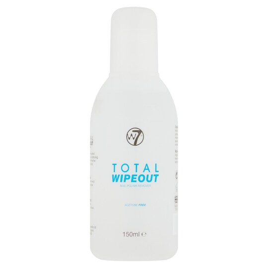 W7 Total Wipeout Nail Polish Remover 150Ml Tesco Groceries