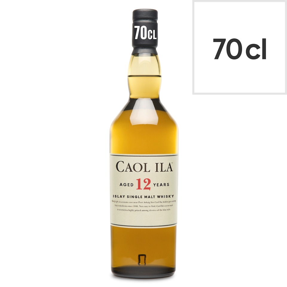 image 1 of Caol Ila 12 Year Old Malt Whisky Bottle 43% Vol 70Cl