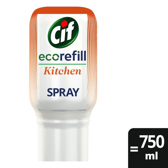 Cif Eco Refill Power & Shine Kitchen 70Ml Tesco Groceries