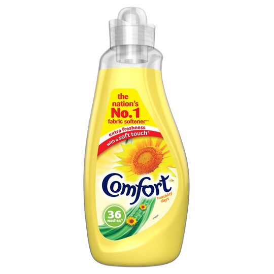 Comfort Sunshiny Days 36 Wash 1.26 Litre Tesco Groceries