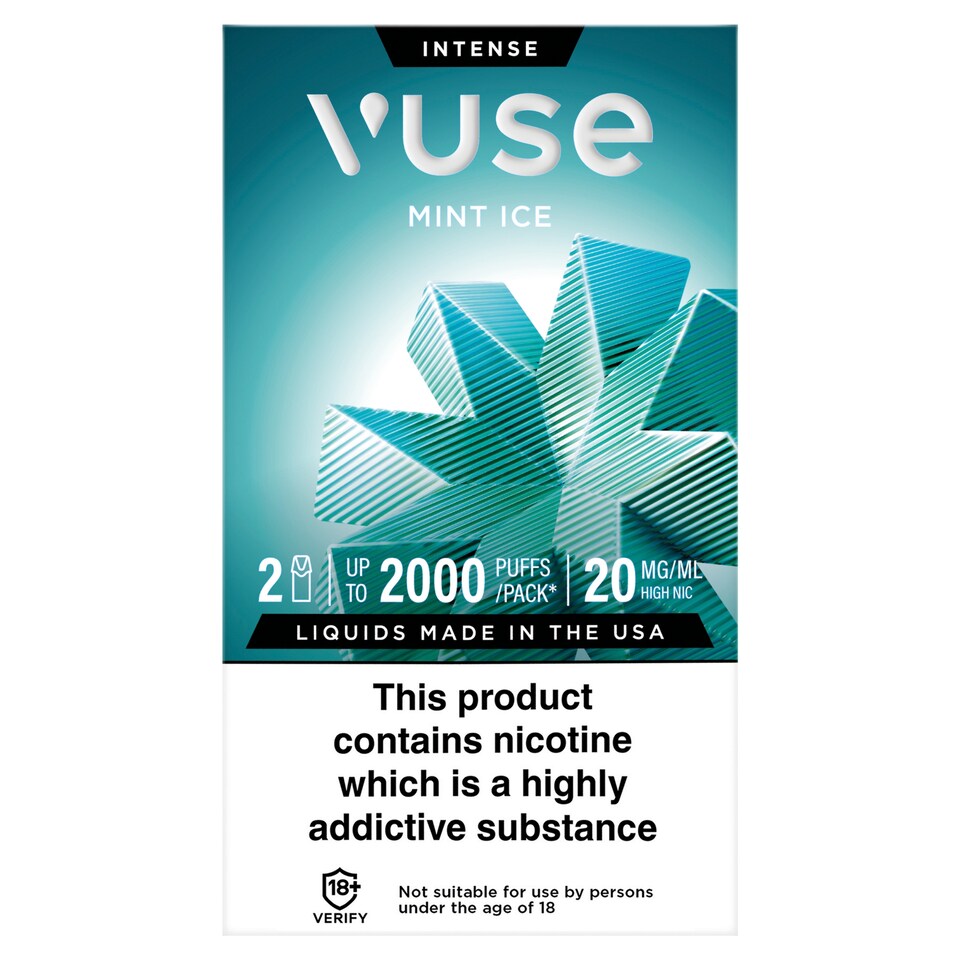 Vuse Mint Ice Pods 20mg/ml 2 Pack