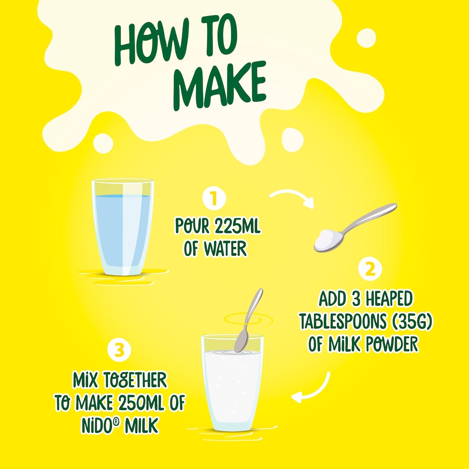 image 1 of Nido Instant Full Cream Milk Powder 400g