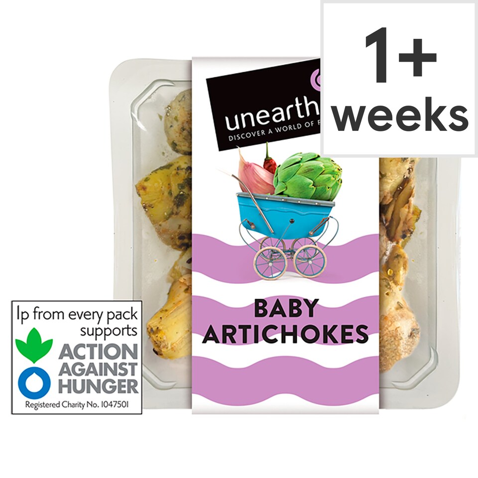 Unearthed Baby Artichokes 130g Tesco Groceries