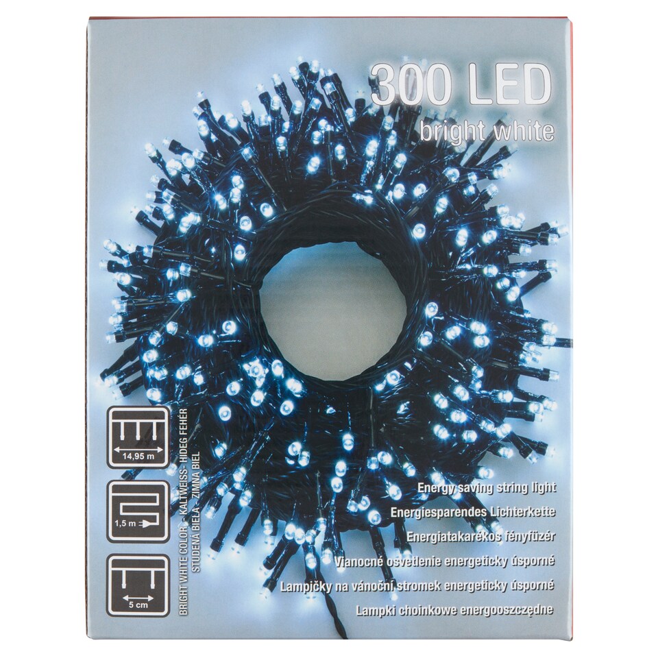 Snow Meister SM2001 300 LED vianočné osvetlenie energeticky úsporné