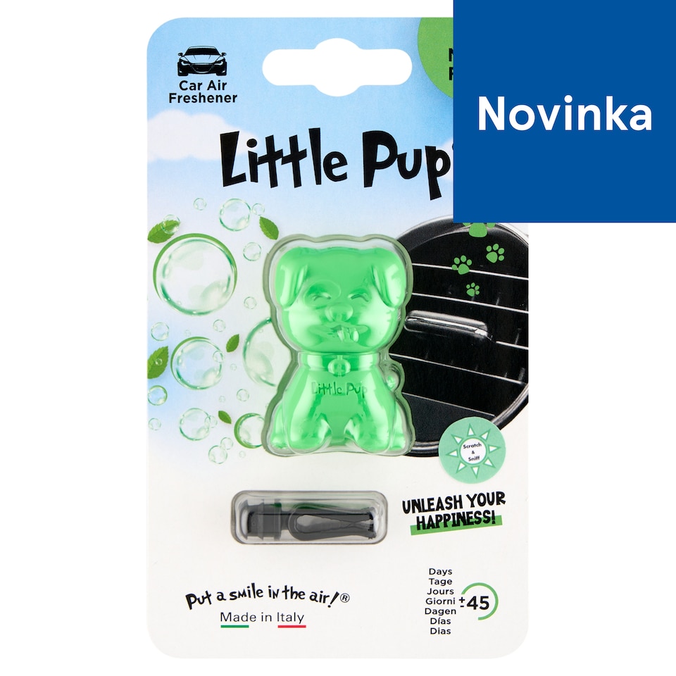 Little Pup Minty Fresh osviežovač vzduchu do auta 12 g