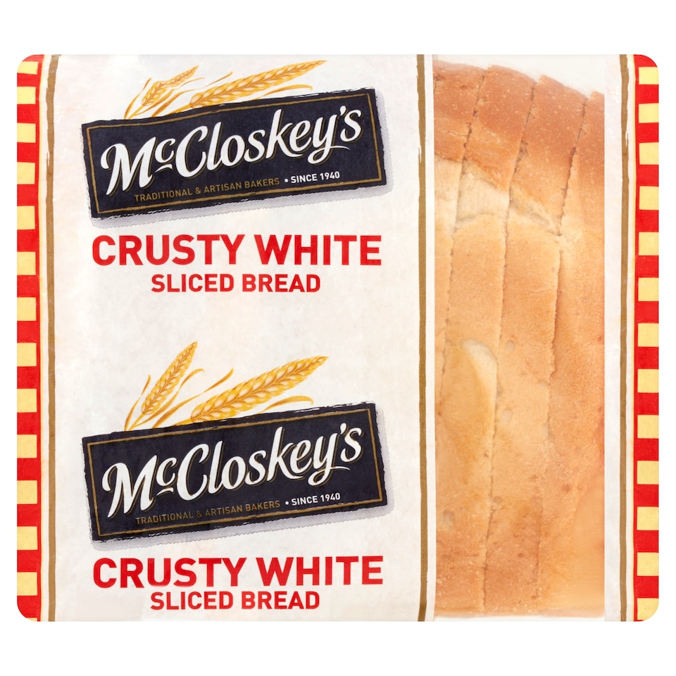 Mccloskeys Crusty White Half Pan390g