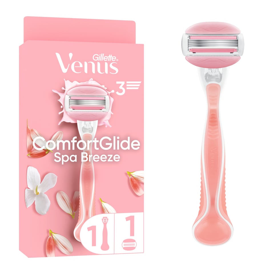 image 1 of Gillette Venus Comfortglide Spa Breeze Razor