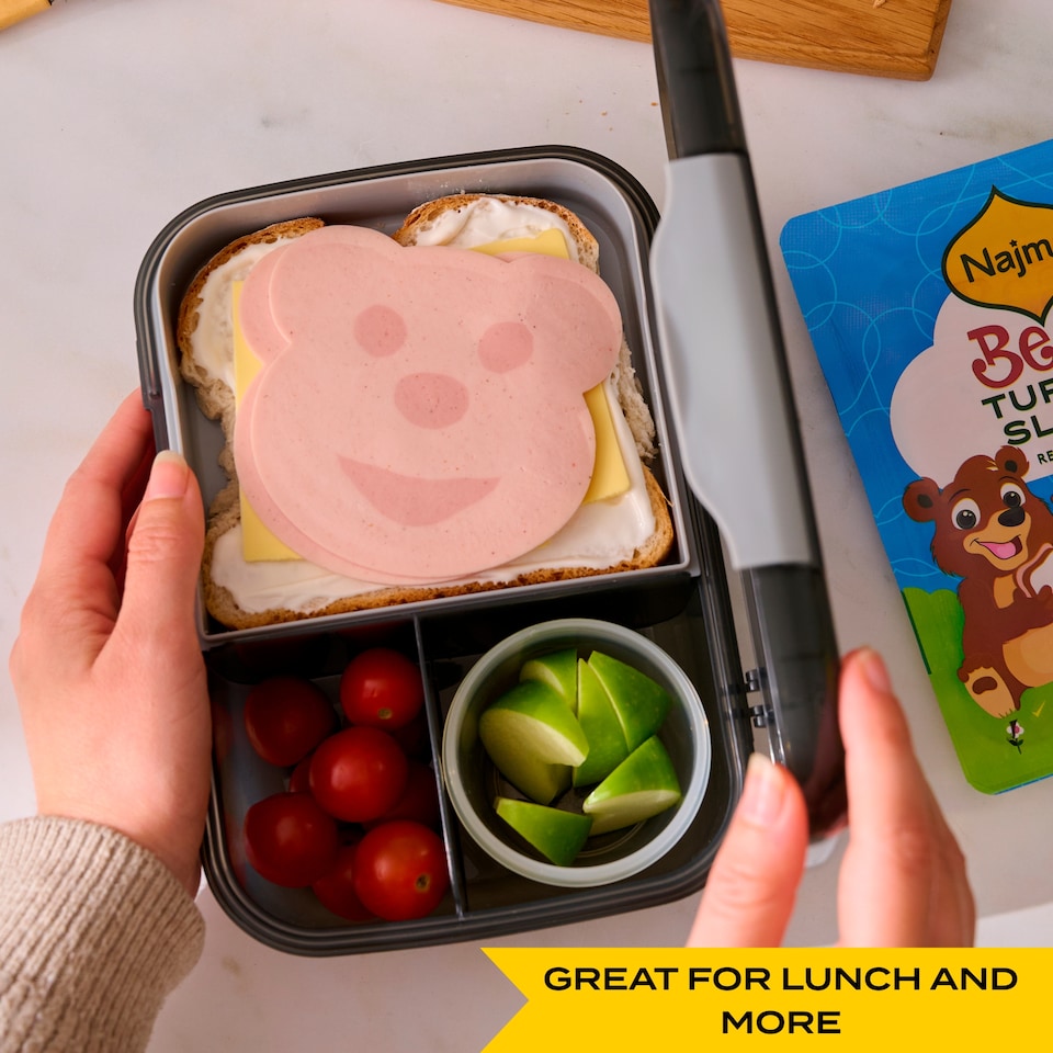 image 1 of Najma Halal Bear Turkey Slices 90G