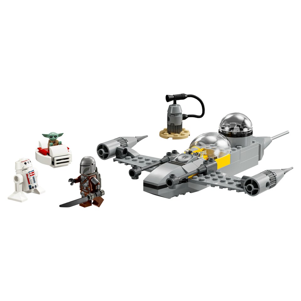 image 1 of LEGO Star Wars 75410 Mando And Grogu'S N-1 Starfighter