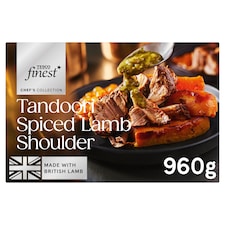 Tesco Finest Chef's Collection Tandoori Spiced Lamb Shoulder 960g