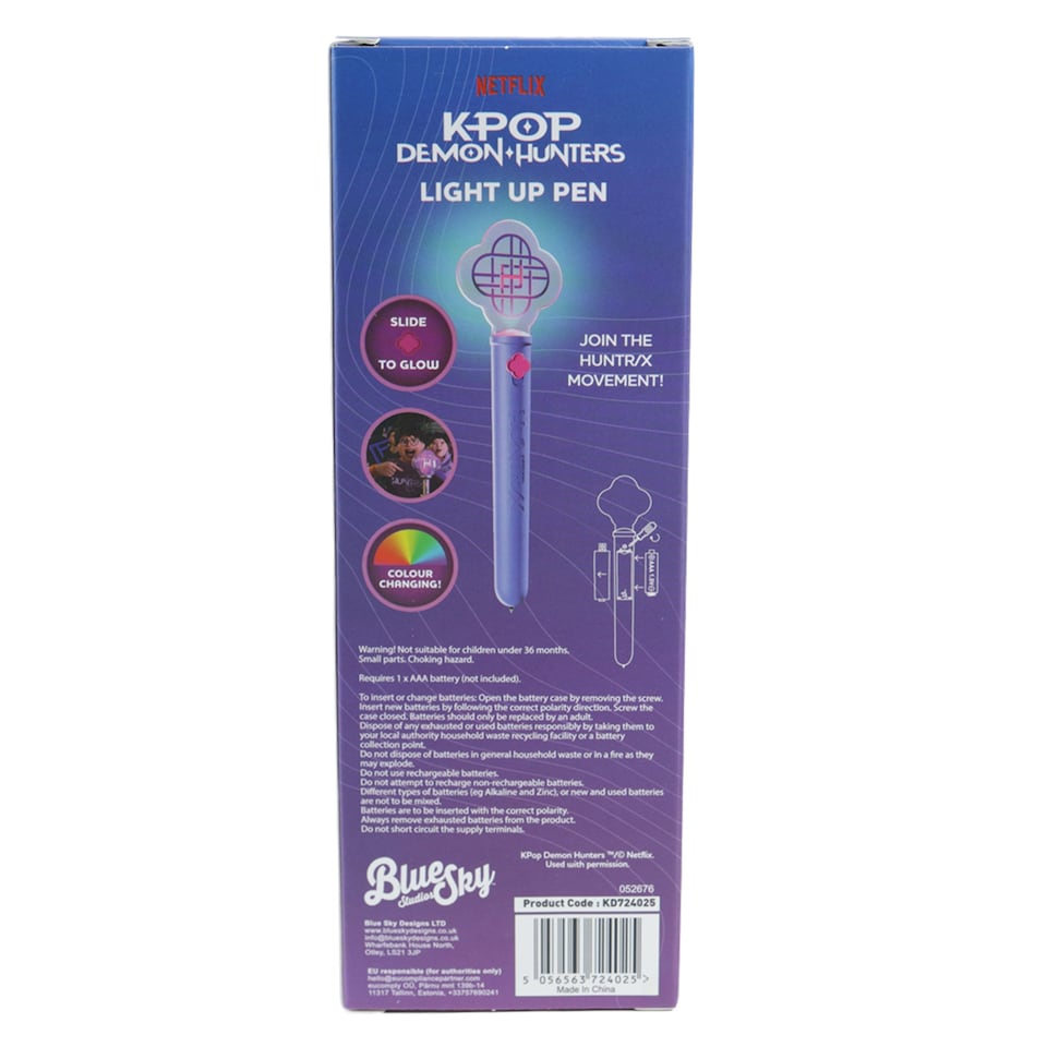 image 1 of K-Pop Demon Hunters Light Up Pen