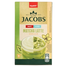 Jacobs Matcha Latte s vanilkovou příchutí 8 x 14,5g (116g)