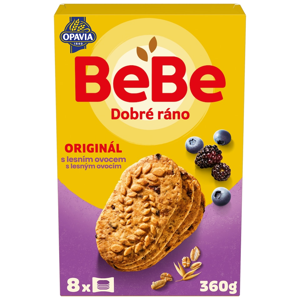image 1 of BEBE DOBRE RANO FRUIT BISCUITS-BREAKFAST 360 g
