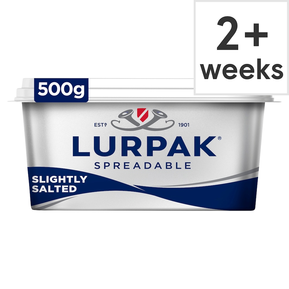 Lurpak Spreadable Slightly Salted 500g