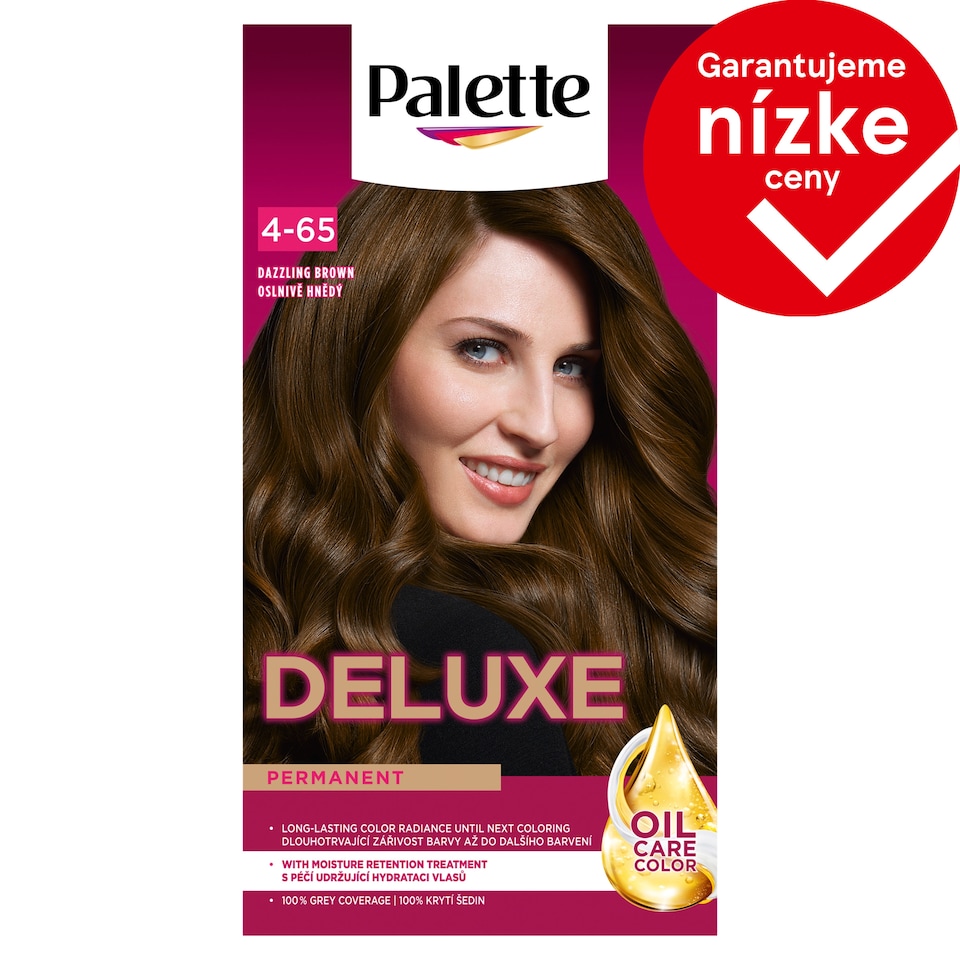 obrázok 1 z Palette Deluxe farba na vlasy Oslnivo hnedý 4-65
