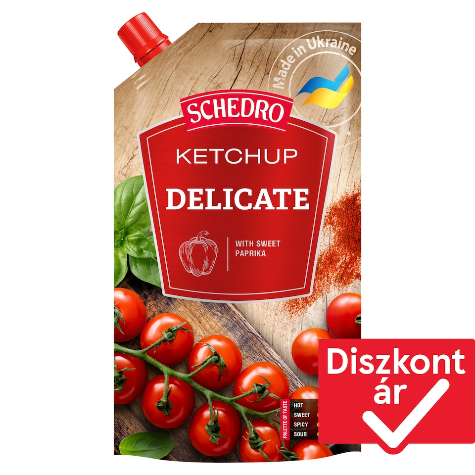 Schedro Delicate paradicsom ketchup 250 g