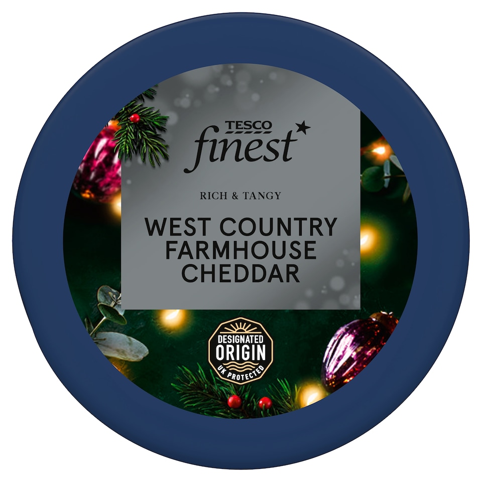 Tesco Finest West Country Farmhouse Cheddar Truckle Cheese 300g