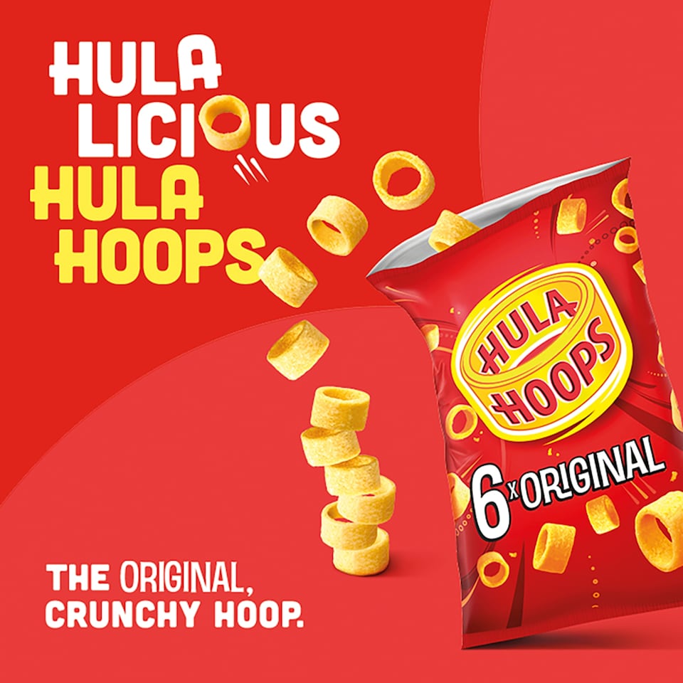 image 1 of Hula Hoops Original Multipack Crisps 6x24g