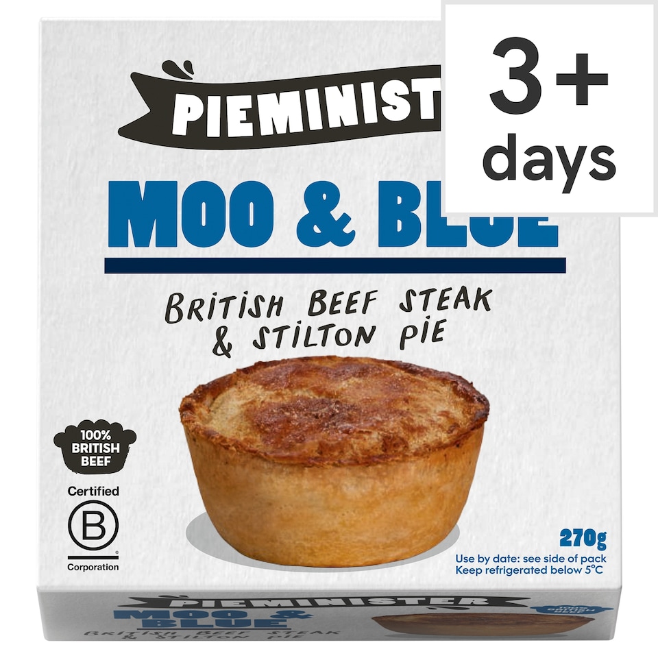 image 1 of Pieminister Moo & Blue Pie 270G