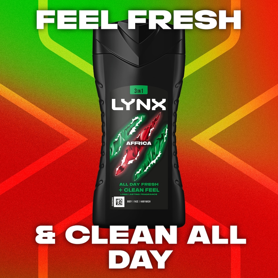 image 1 of Lynx Africa Bodywash Shower Gel 225ml