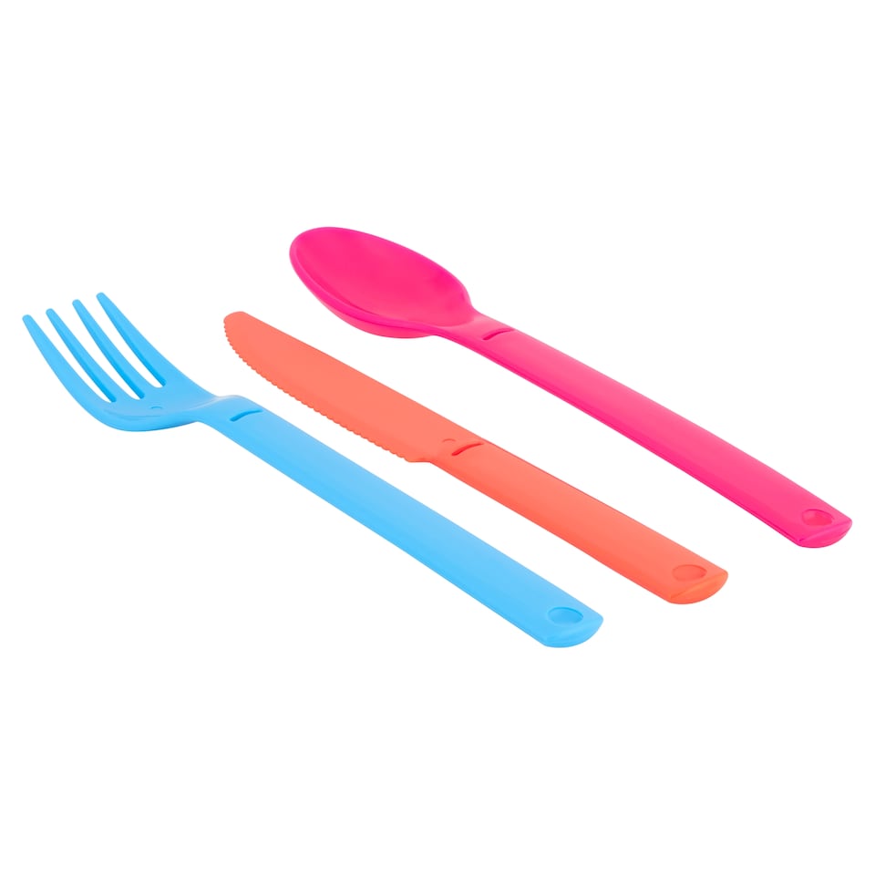 image 1 of Tesco Popsicle Picnic Cutlery 12 Pack