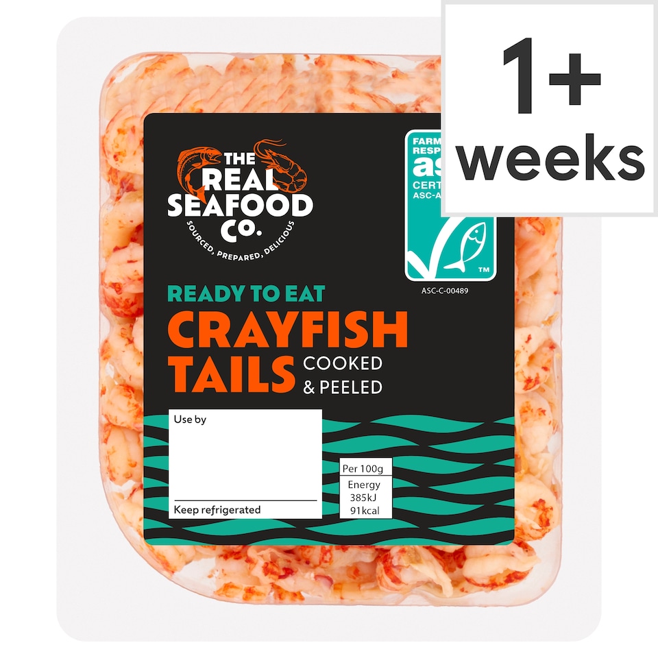 The Real Seafood Co. Crayfish Tails Ready To Eat 100G