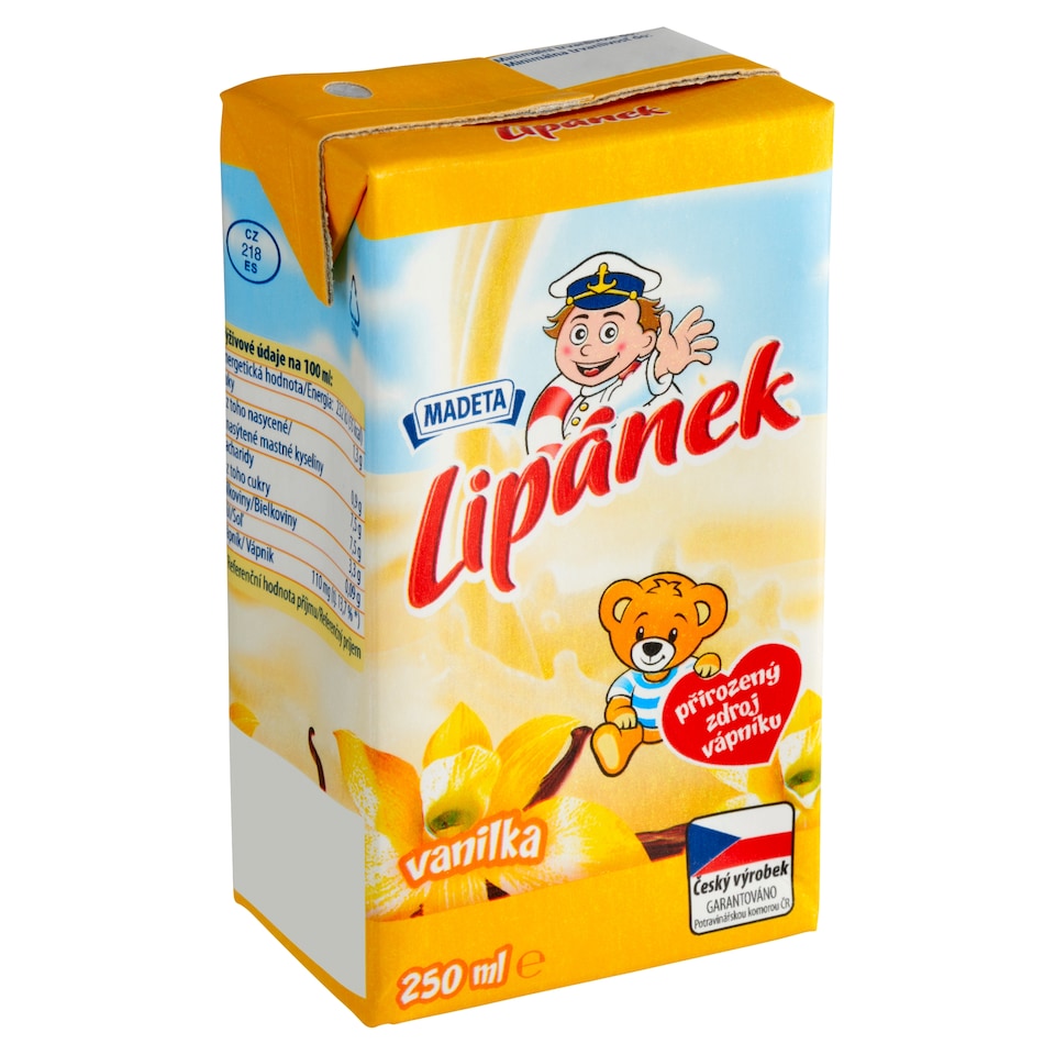 Obrázek 1 pro produkt Madeta Lipánek Vanilka 250ml