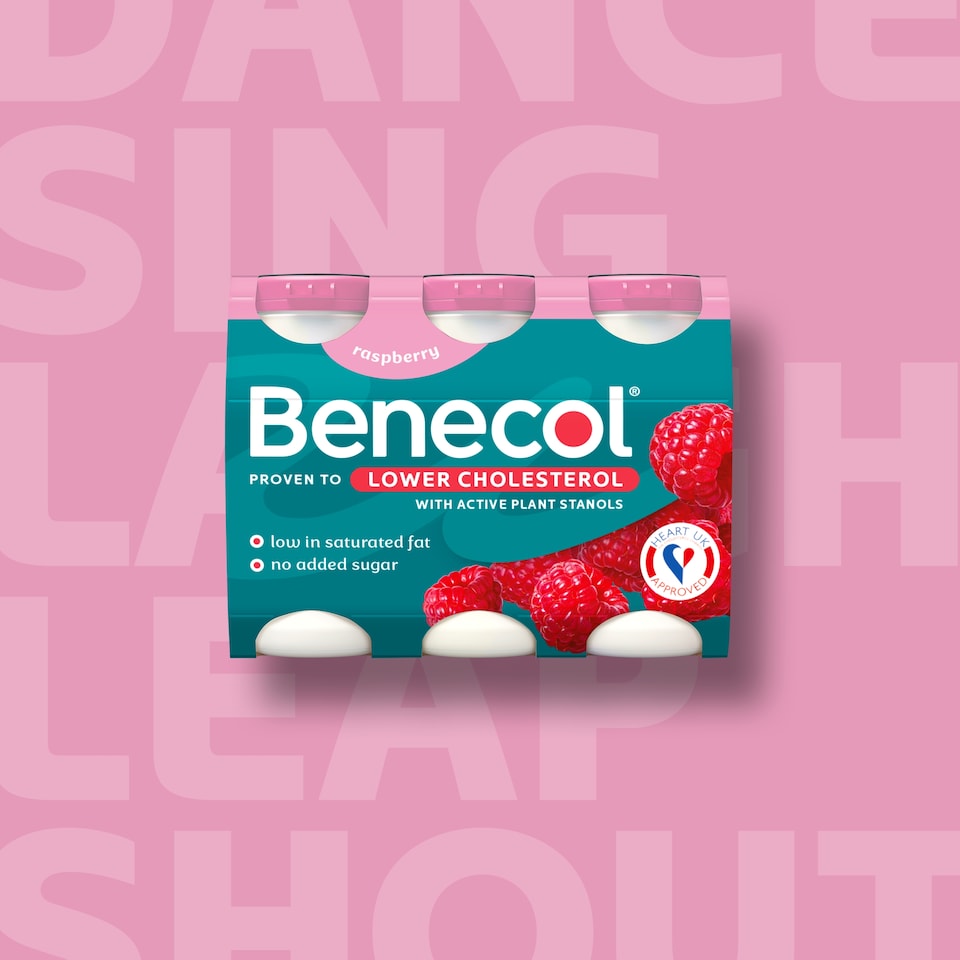 image 1 of Benecol Raspberry No Added Sugar 6 x 67.5g