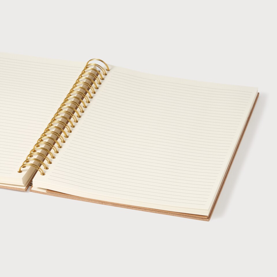 image 1 of Paperchase Full Bloom A4 Wiro Craft Notebook