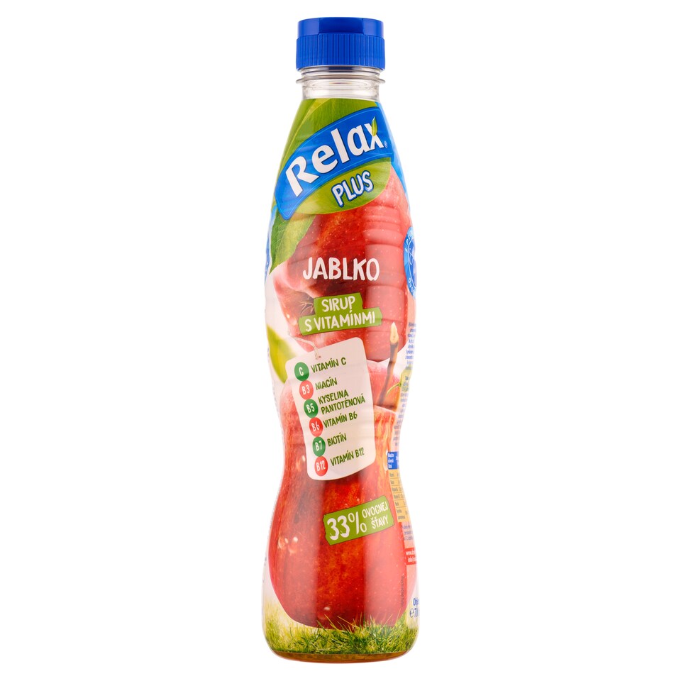 obrázok 1 z Relax Plus jablko sirup s vitamínmi 700 ml