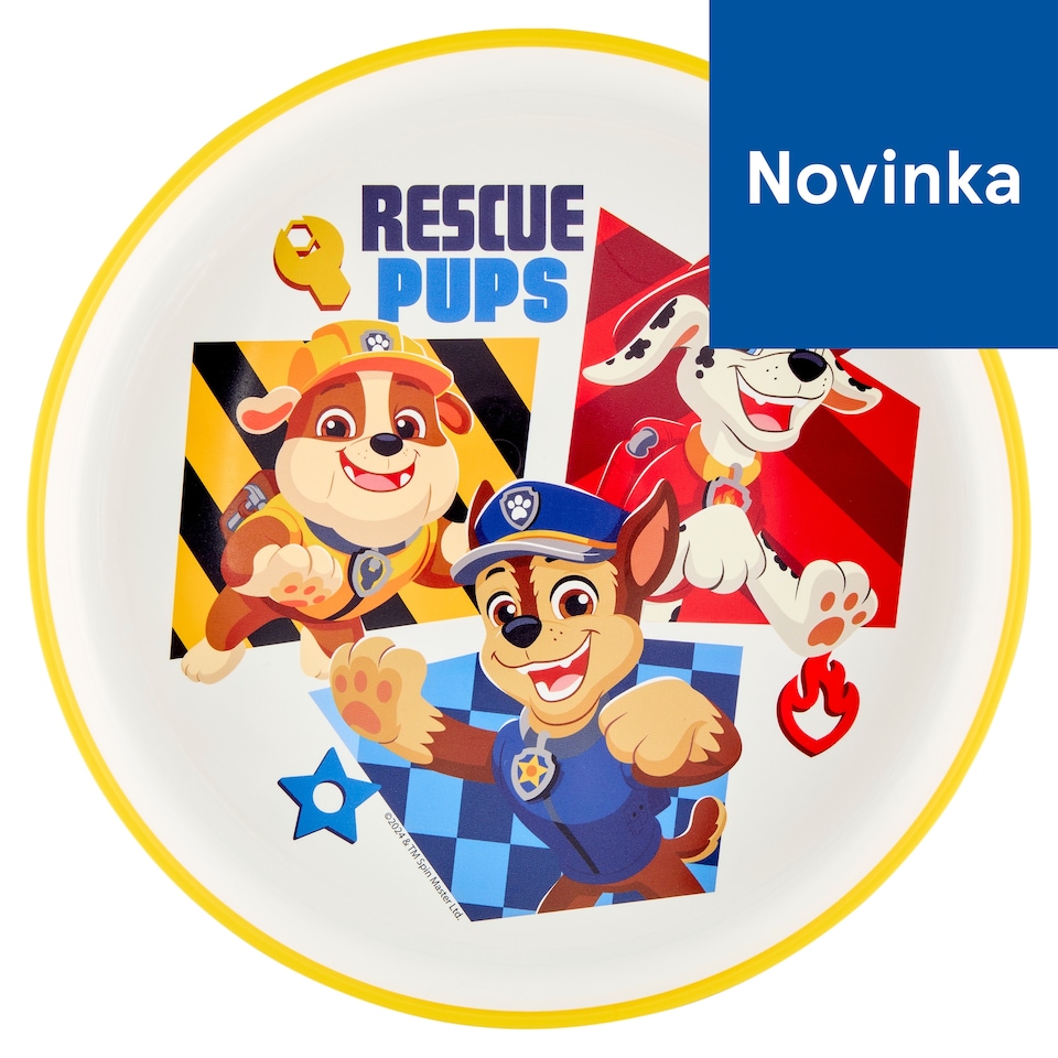 image 1 of Stor Paw Patrol Boy Rescue Pups Non Slip Bicolor Premium Plate