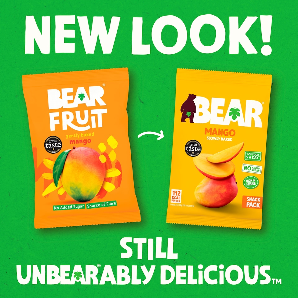image 1 of BEAR Fruit Dried Mango 35g