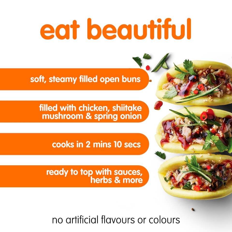 image 1 of itsu chicken bao sliders 165g