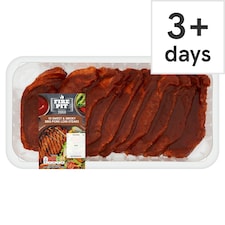 Tesco Fire Pit 10 Sweet & Smoky BBQ Pork Loin Steaks 1kg