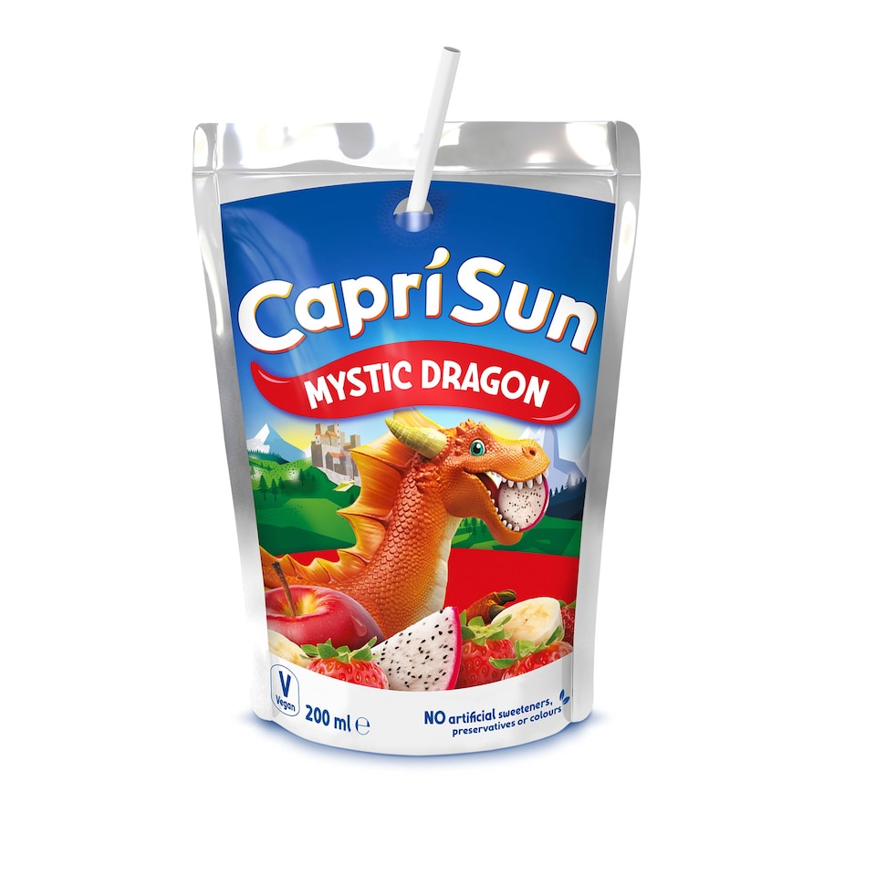 obrázok 1 z Capri-Sun Mystic Dragon nesýtený nealkoholický ovocný nápoj 200 ml