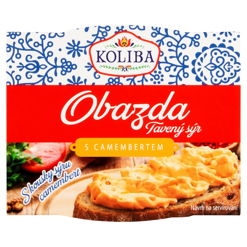 Koliba Obazda tavený sýr s camembertem 100g