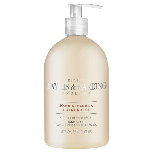 Baylis & Harding Jojoba, Silk & Almond Oil Hand Wash 500Ml Tesco Groceries