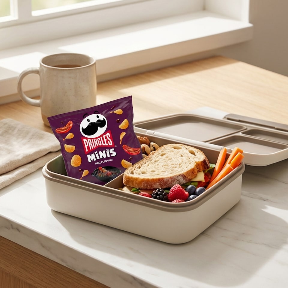 image 1 of Pringles Minis BBQ 6x20g
