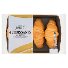 Tesco Finest All Butter Croissants 4 Pack