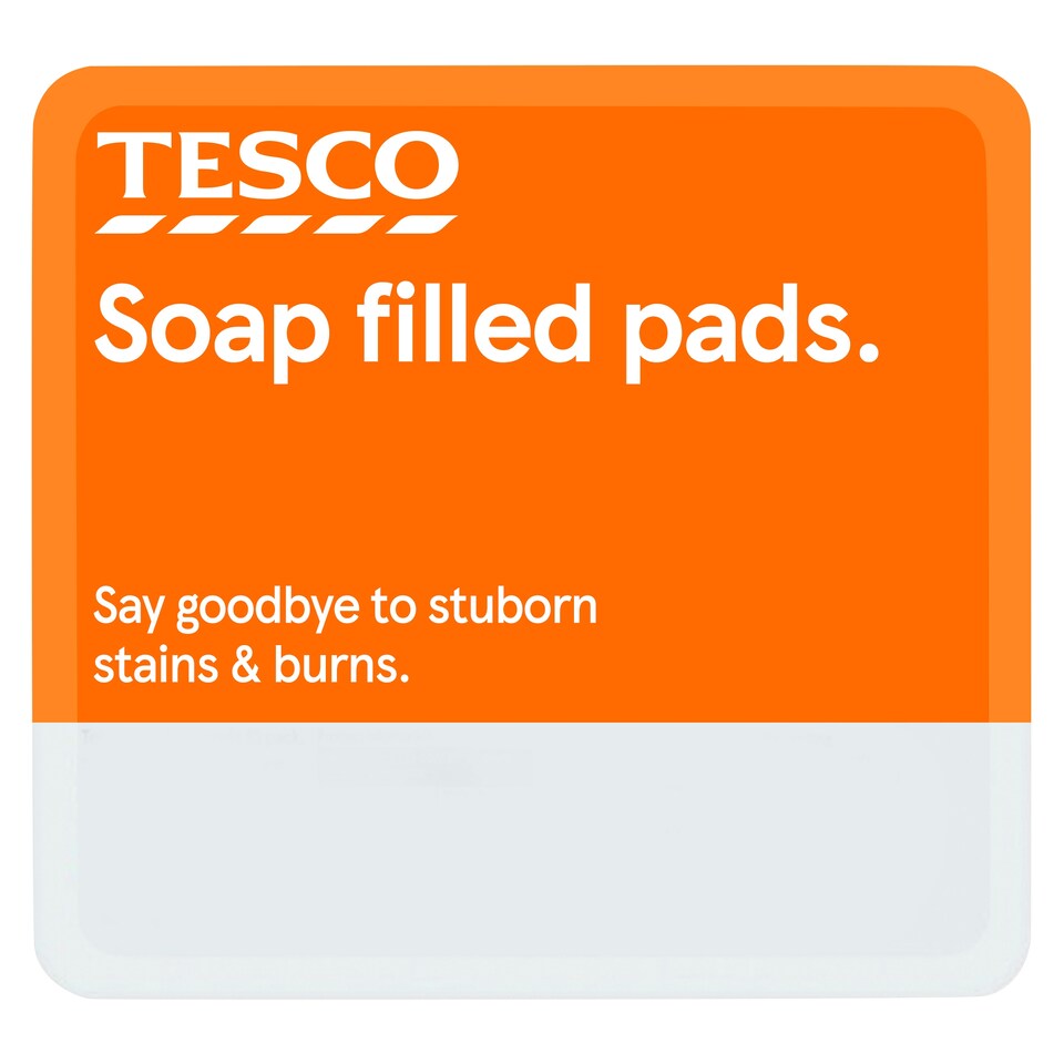 Tesco Soap Filled Pads 10 Pack