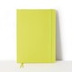 image 2 of Paperchase Agenzio Large Lime Ruled Notebook