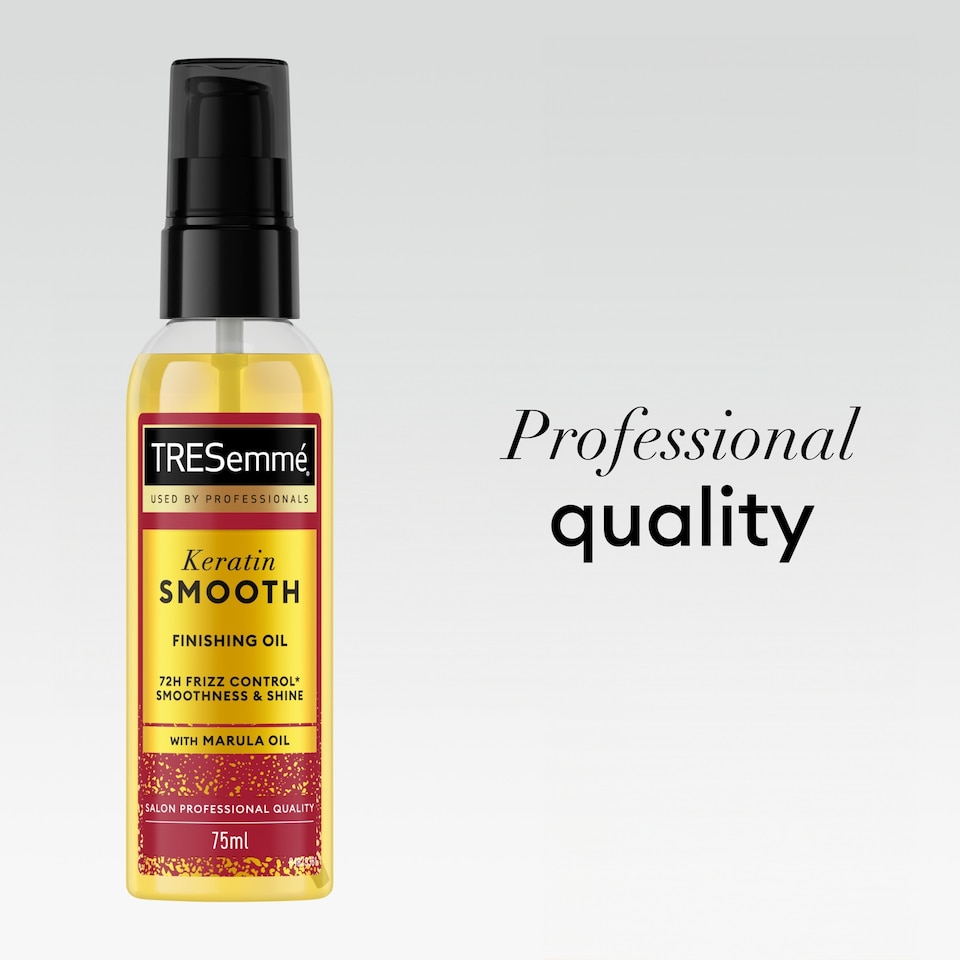 image 1 of Tresemme Keratin Smooth Finishing oil 75ml