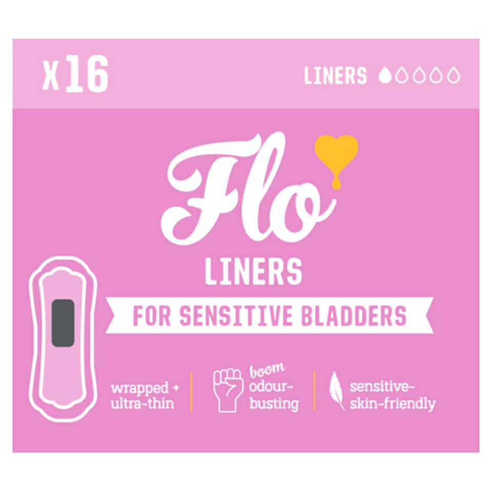 image 1 of FLO Organic Sensitive Bladder Bamboo Liners (16 Liners)