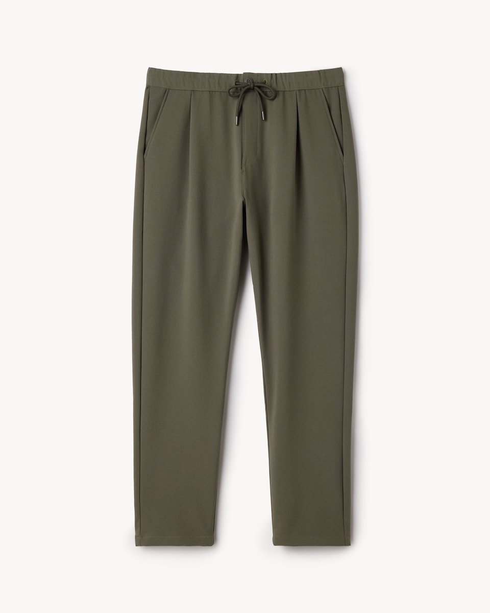 image 1 of F&F Straight Leg Chino Trousers in Khaki